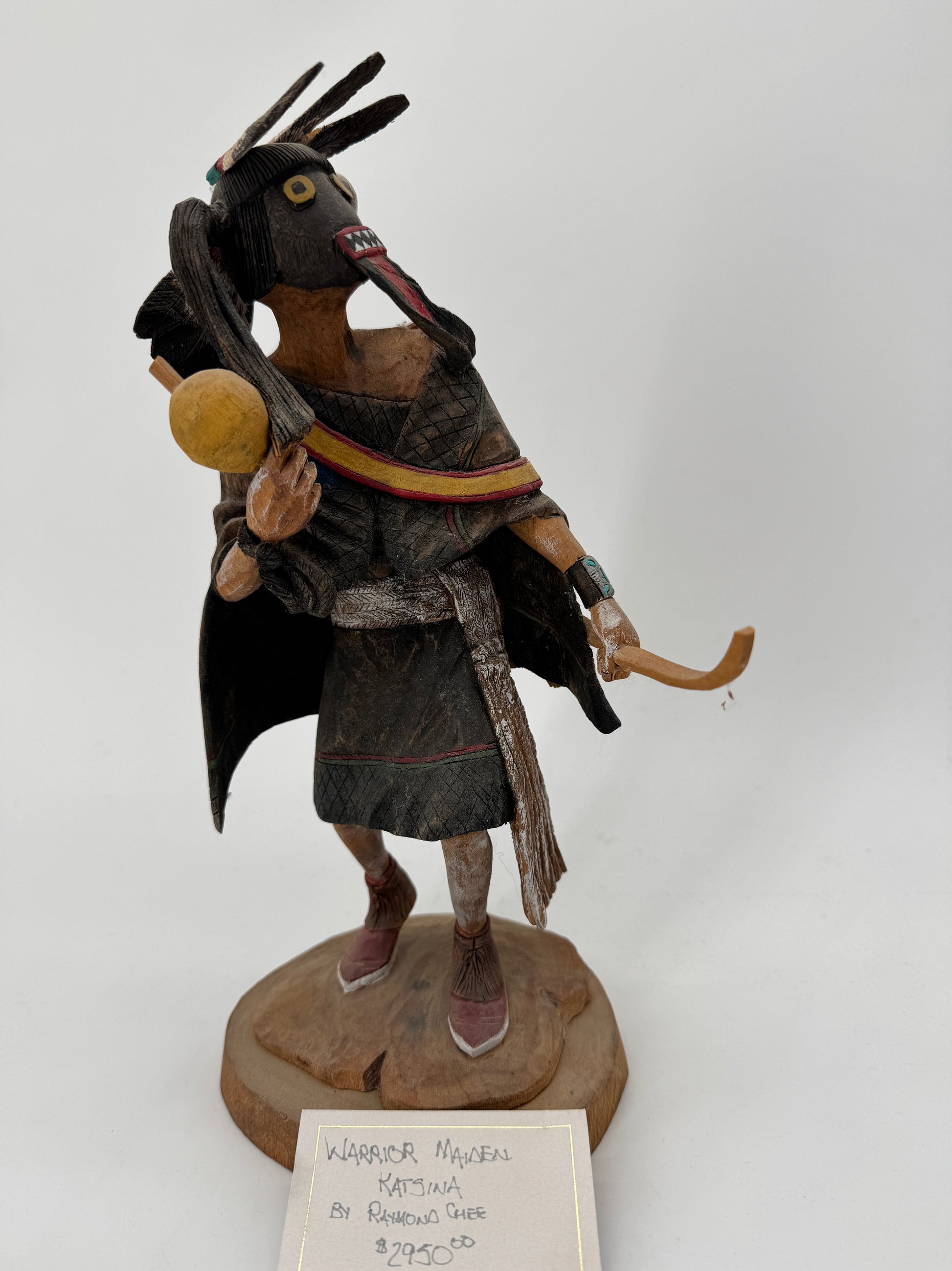Warrior Maiden Katsina by Raymond Chee