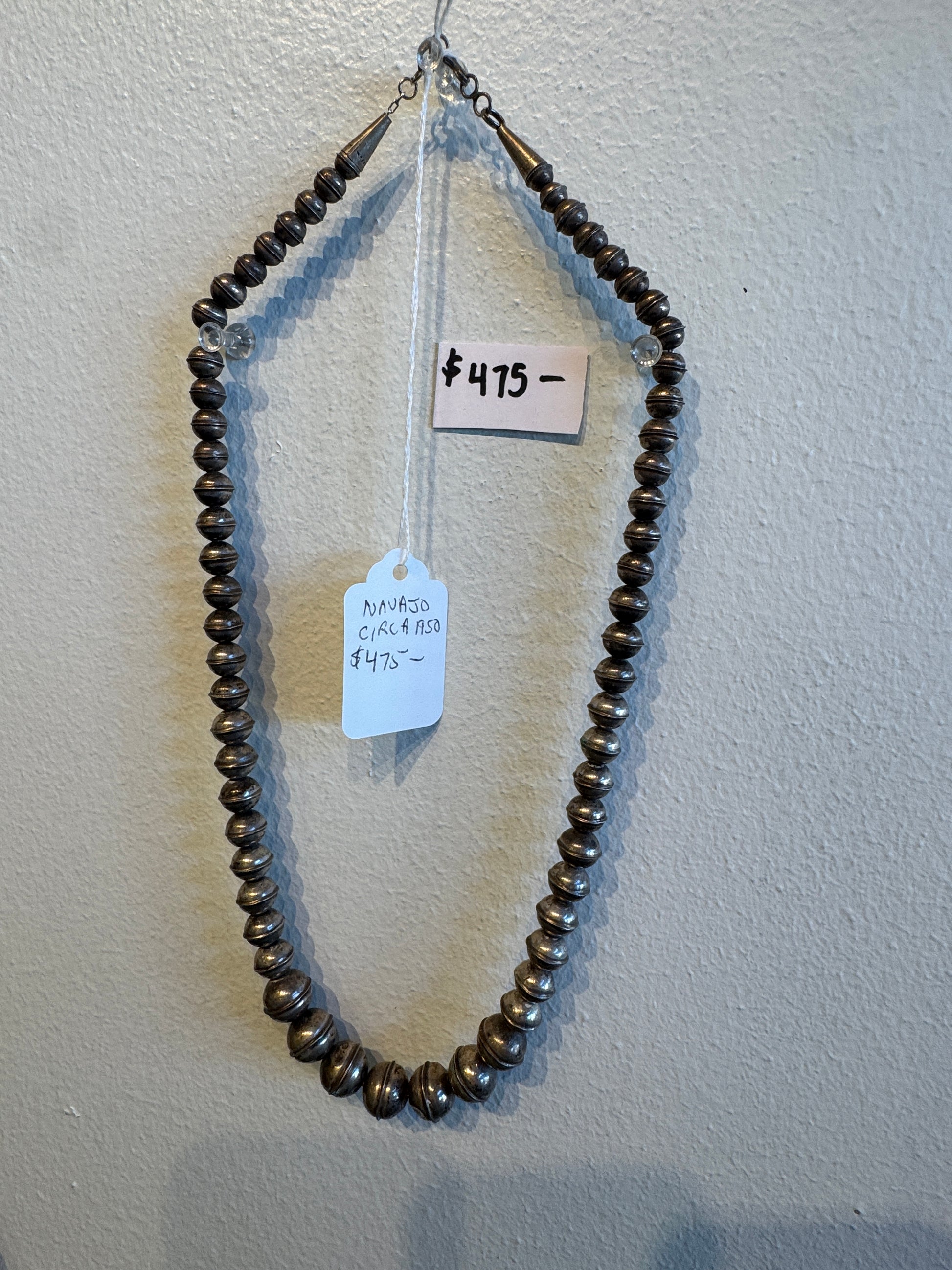 Sterling Silver Navajo Pearls