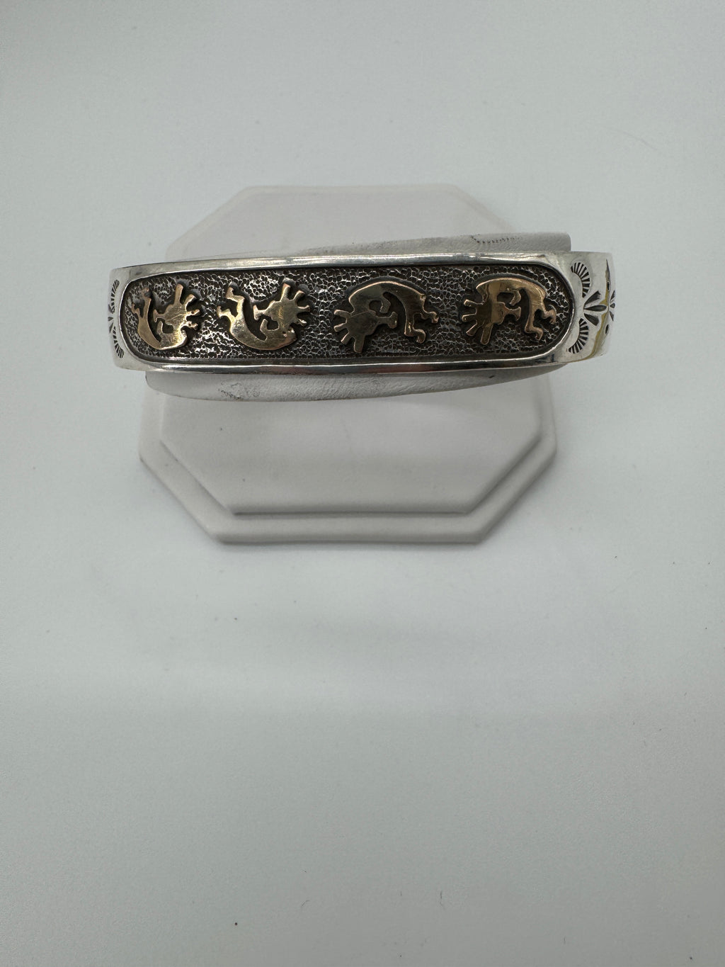 Kokopelli Bracelet Sterling Silver