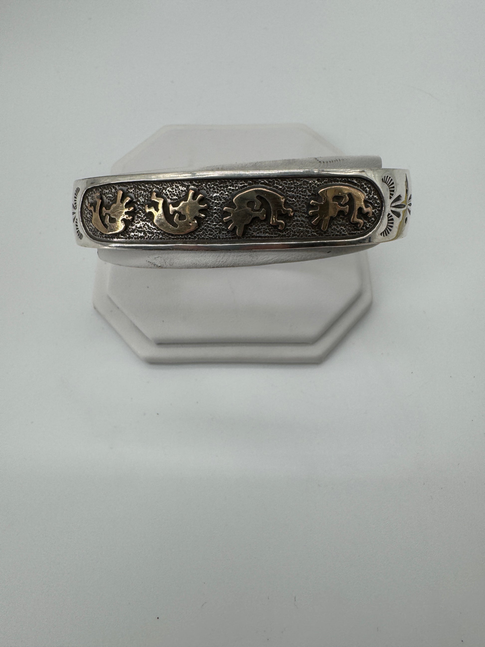 Kokopelli Bracelet Sterling Silver
