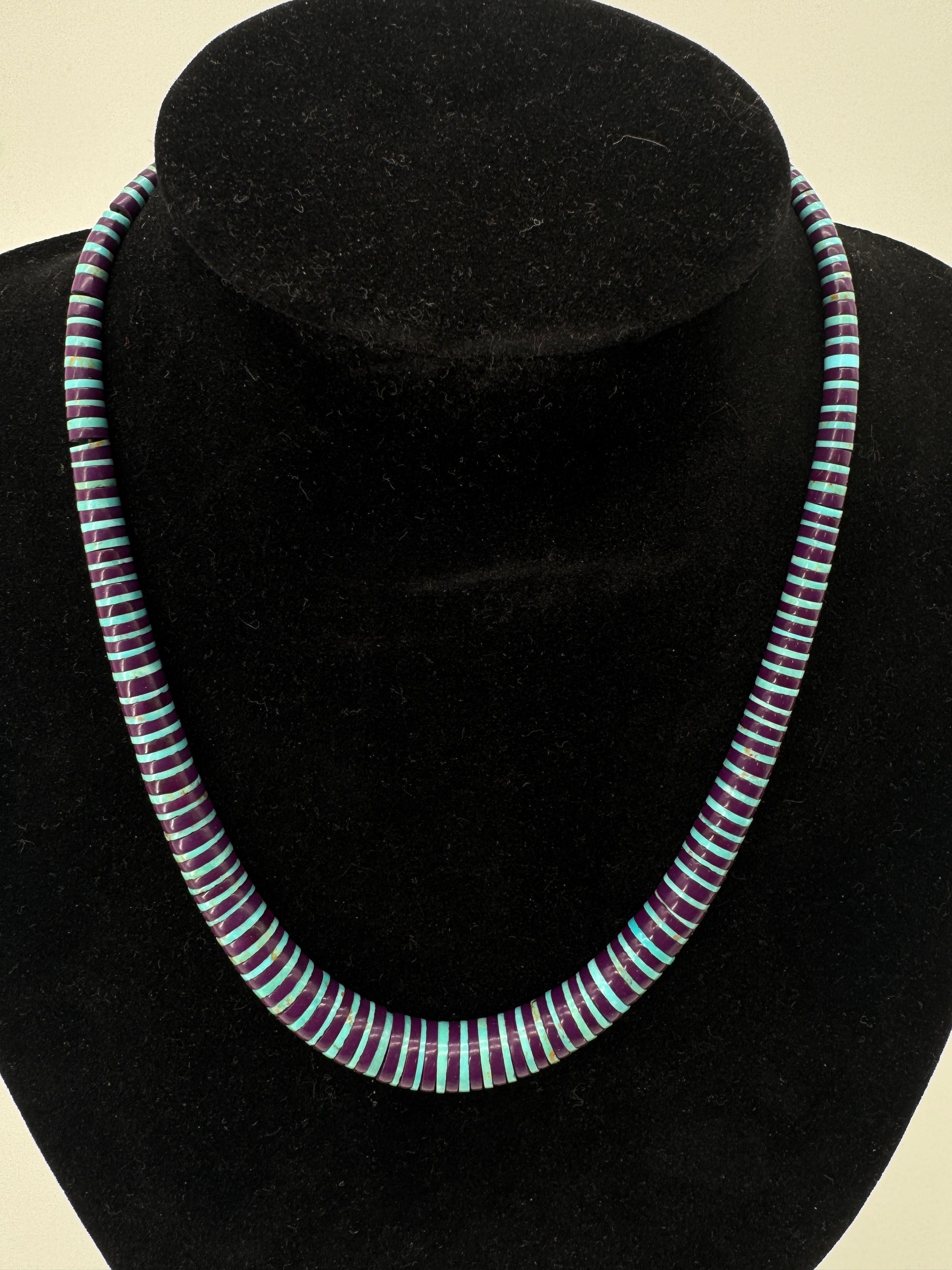 Turquoise Heishi Necklace