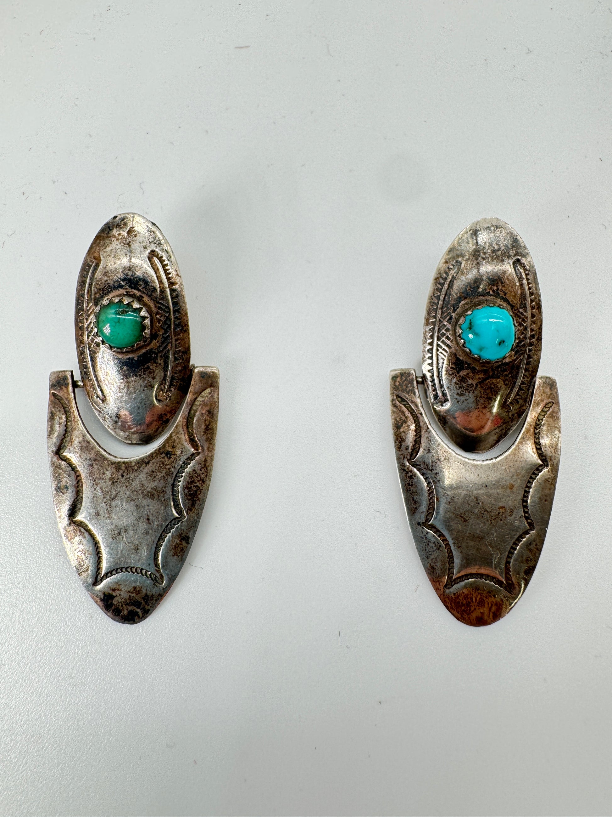 Navajo Turquoise Earrings
