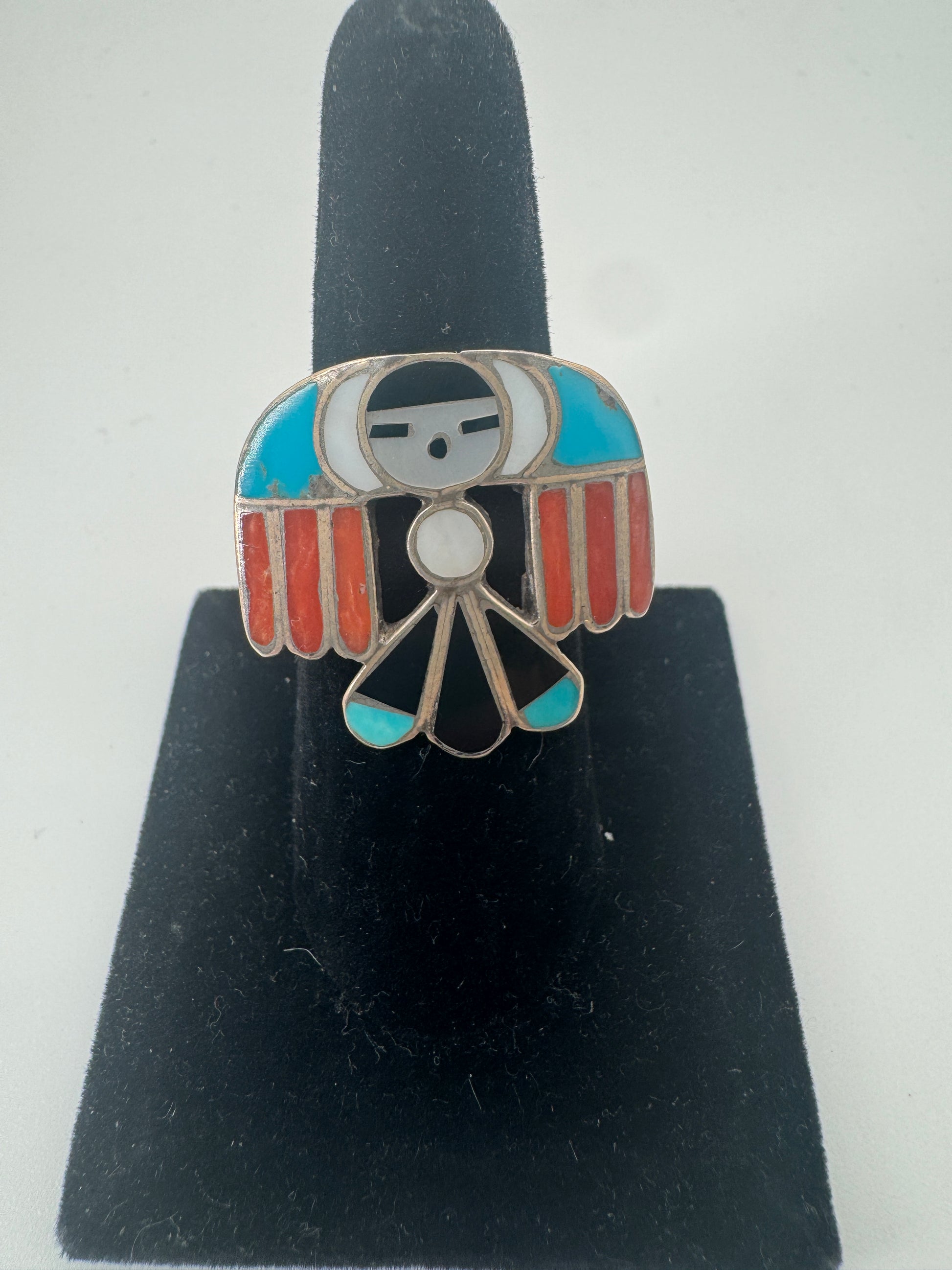 Zuni Inlay Ring by Frank Vacit