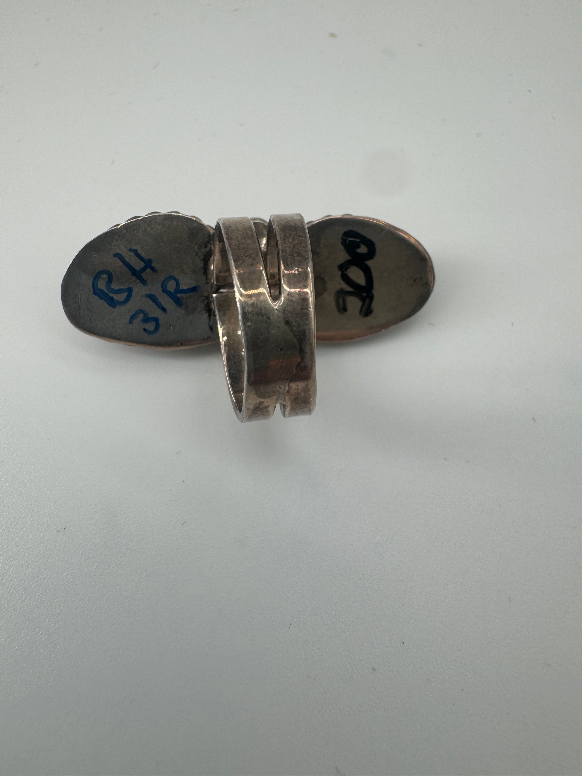 Navajo Turquoise Ring- 2 Stone Jewelry