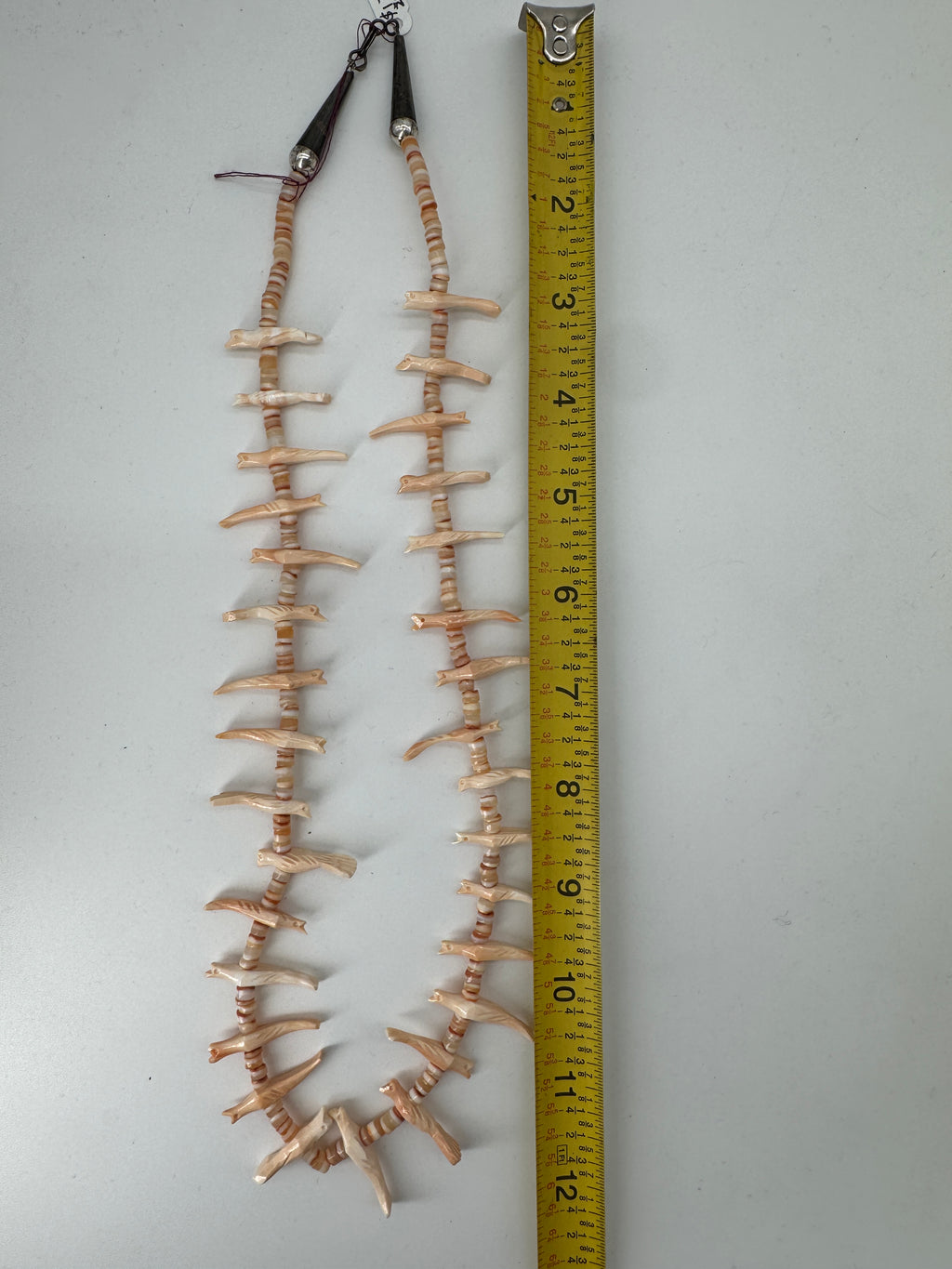 Shell and Heishi Bird Heishi Necklace
